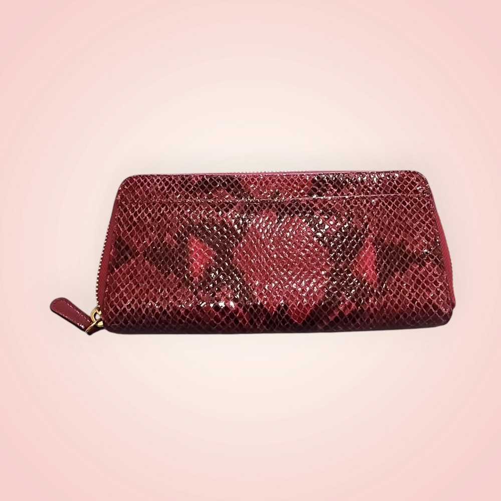 Coach Embossed Wallet - Picture 7 of 10